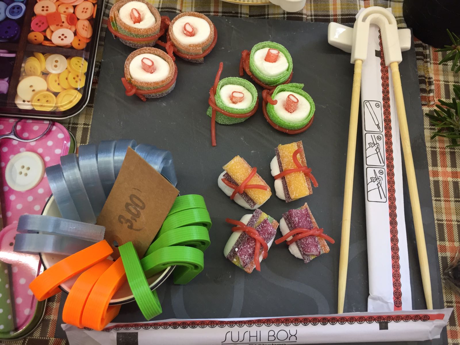 Koffermarkt in Konstanz: 3D-Druck Sushi holder