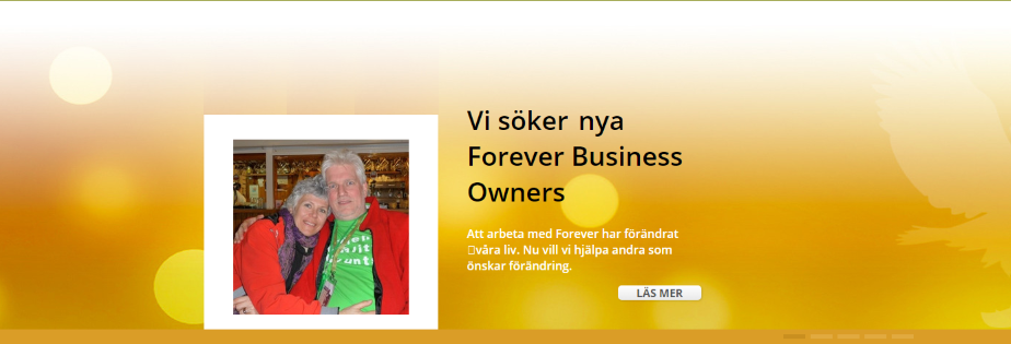 Forever Arbeta med oss - Forevers affärsmöjlighet orange