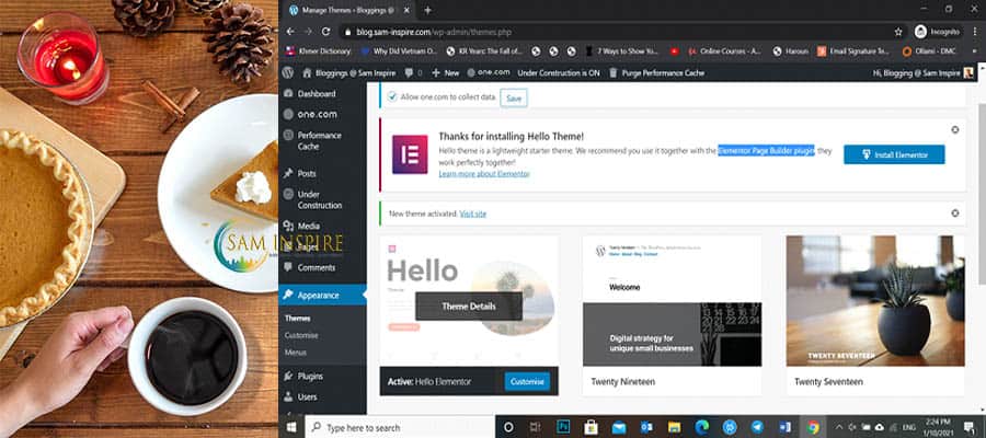 Create a Travel and Event Pro Website in 5 Steps 23 Create WP Pro Website 2021 22