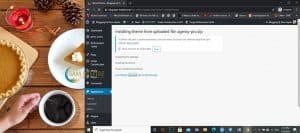 How to Install Theme from Uploaded Theme