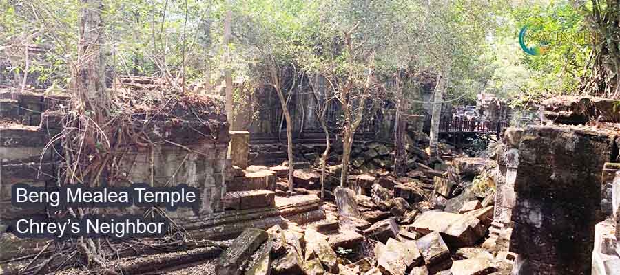 Boeng Mealea Temple - Chrey Temple's Neighbour
