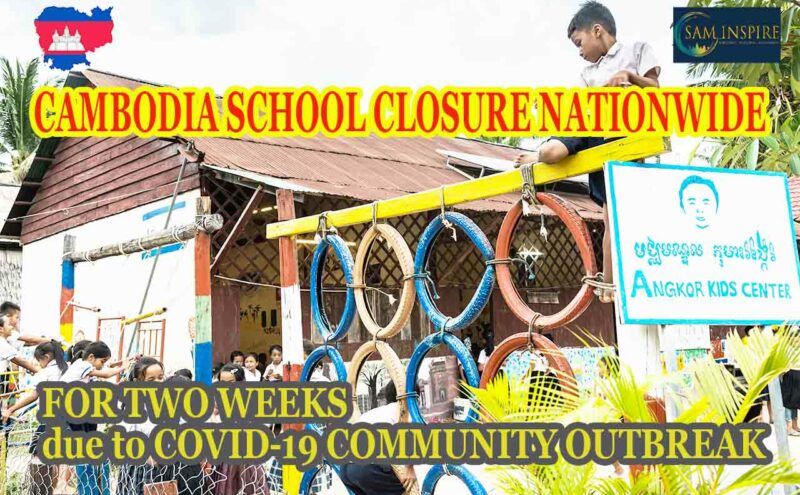 Cambodia Shuts Down Schools Due to Covid-19