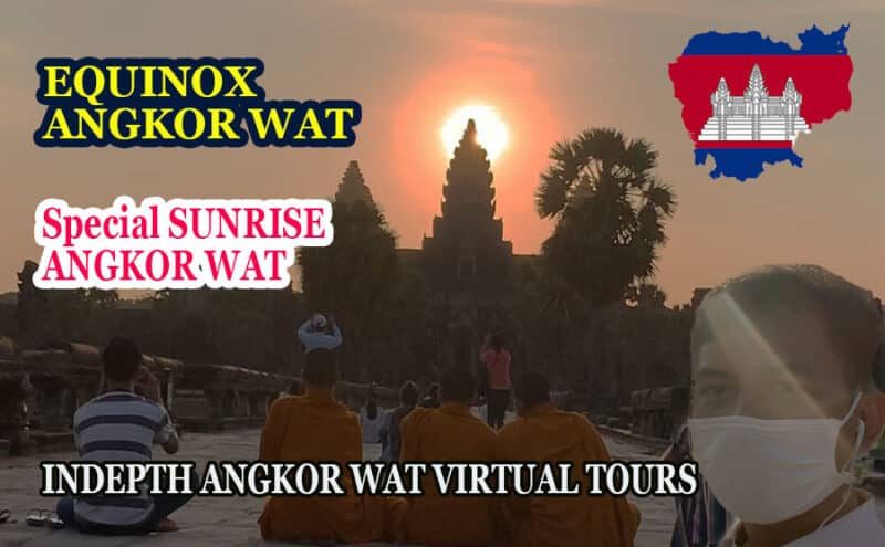 Equinox Angkor on 23 March 2021 the World Best Sunrise