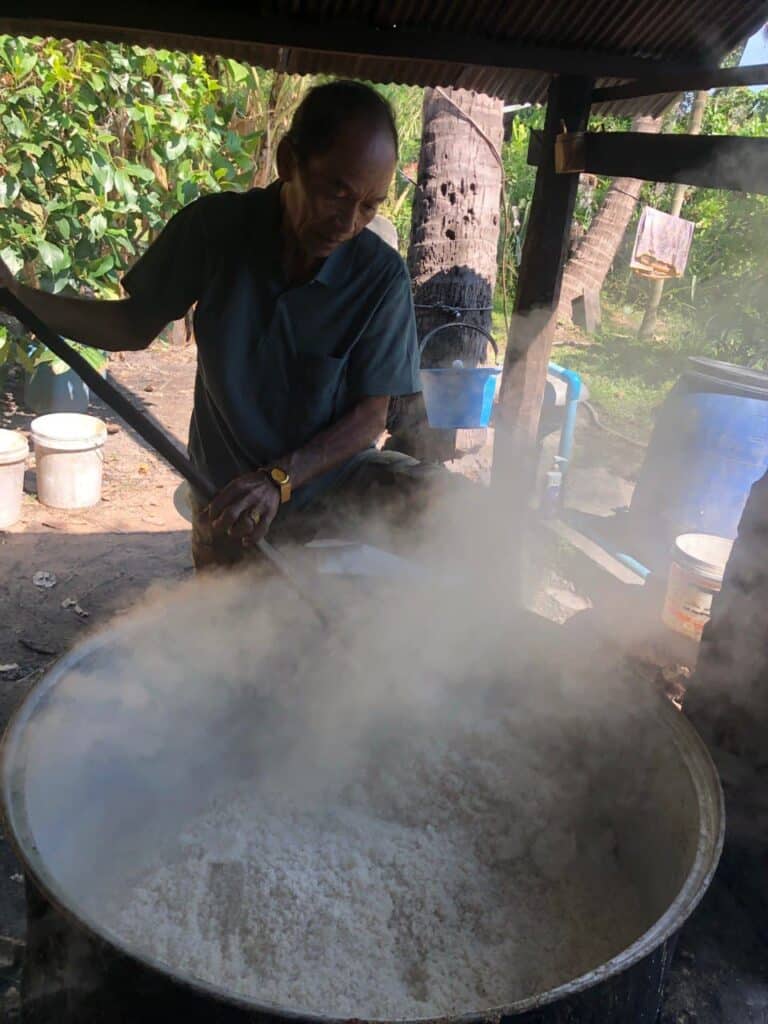 Cambodian Rice Wine Making