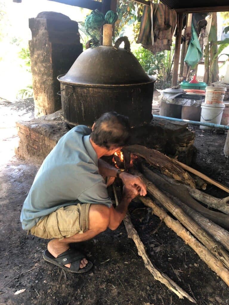 Cambodian Rice Wine Making Process