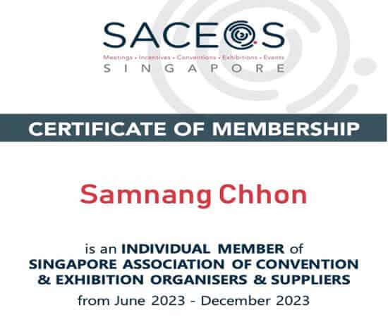 International Recognized MICE company Cambodia