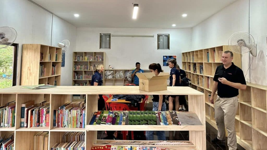 AKC Library Room CSR Project of SGL and AIS Singapore