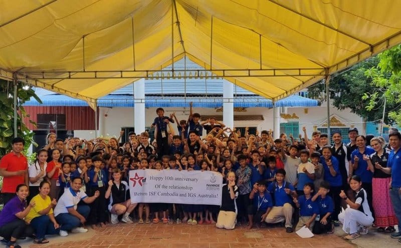 Ivanhoe Grammar School Cambodia Service Project 2023 – Day One Students’ Reflections