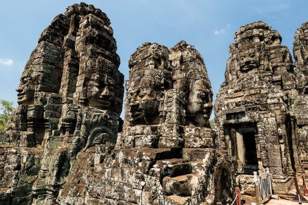 Tour Bayon Angkor Thom temples for corporate events