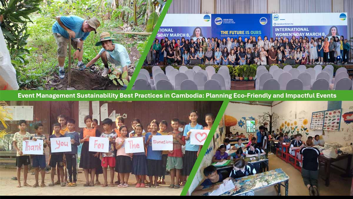CSR project for event Cambodia Planning Eco-Friendly and Impactful Events