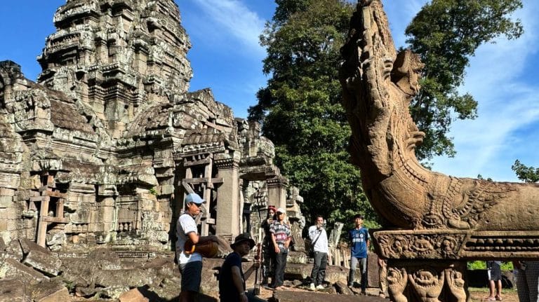 Preah Khan Kompong Svay Bakan temple in Preah Vihea