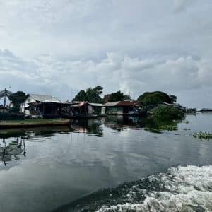 Mechrey is the most Original Floating Village Cambodia