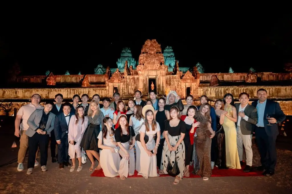 Ta Keo temple gala dinner