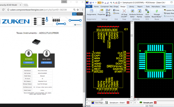 zuken pcb libraries