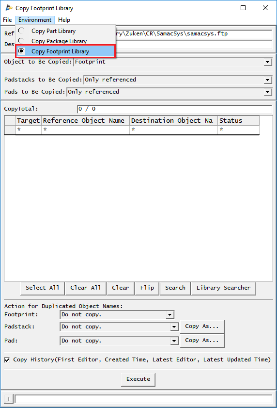 Copy Footprint Library1