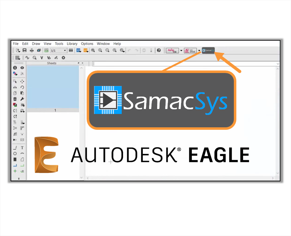 PCB Library for EAGLE SamacSys Symbol Footprints 3D Models
