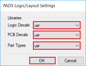 Configuring Library Loader for PADS Logic/PADS Layout - SamacSys
