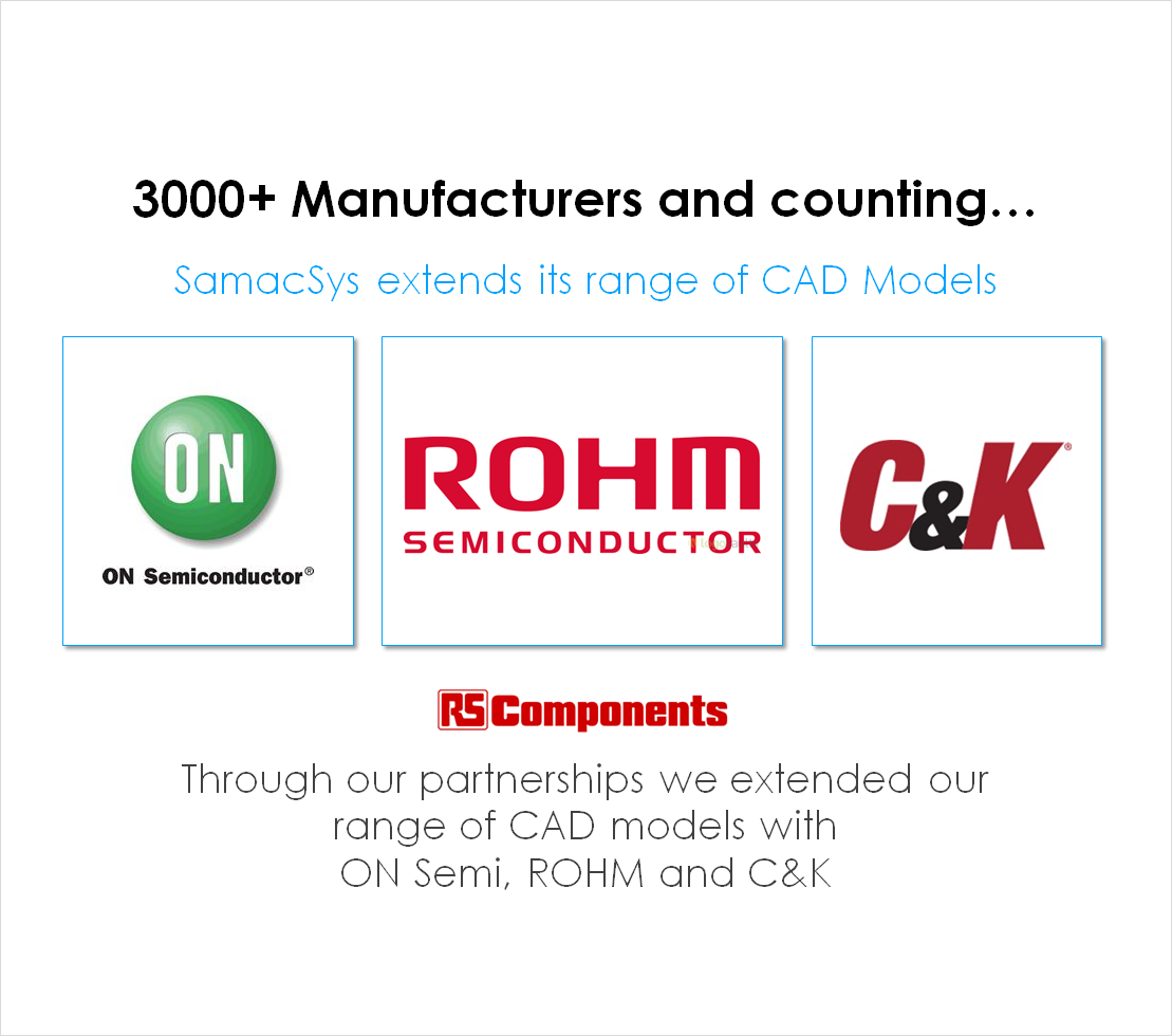 Component Manufacturers ECAD Models