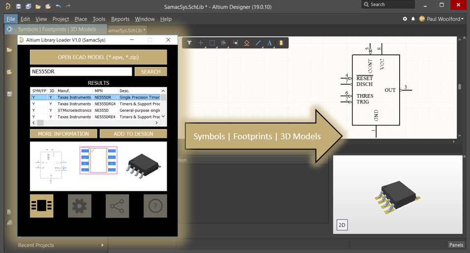 Altium Designer PCB Library - FREE - Footprints - Symbols - 3D Models