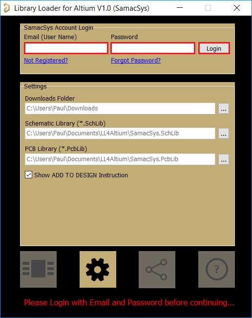 Altium Library Loader Installation SamacSys
