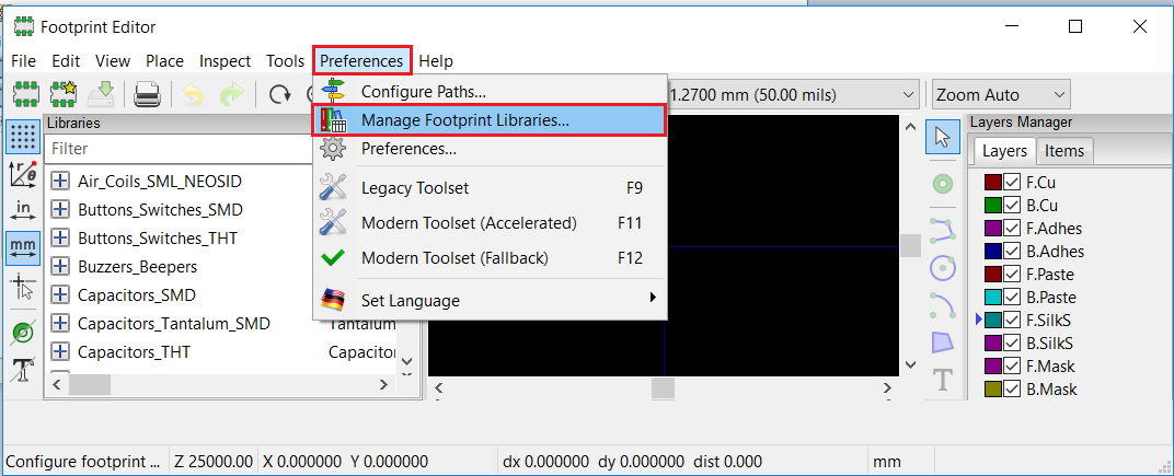 protel 99se footprint library