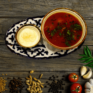 Borsch (Rødbedesuppe)