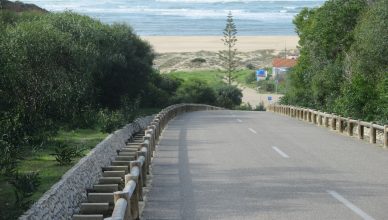 road to beach