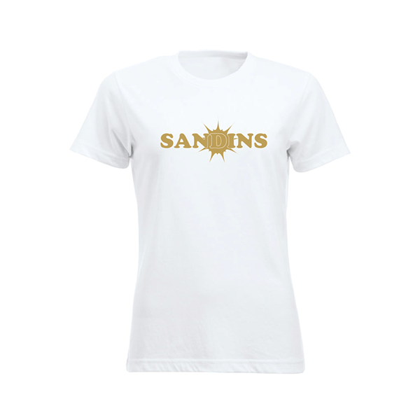 Vit Dam T-shirt ”Sandins”