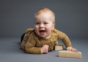 Babyfotografering hos sanselab