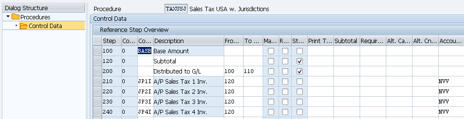 sap tax indicator for account assignment