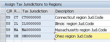 sap tax indicator for account assignment