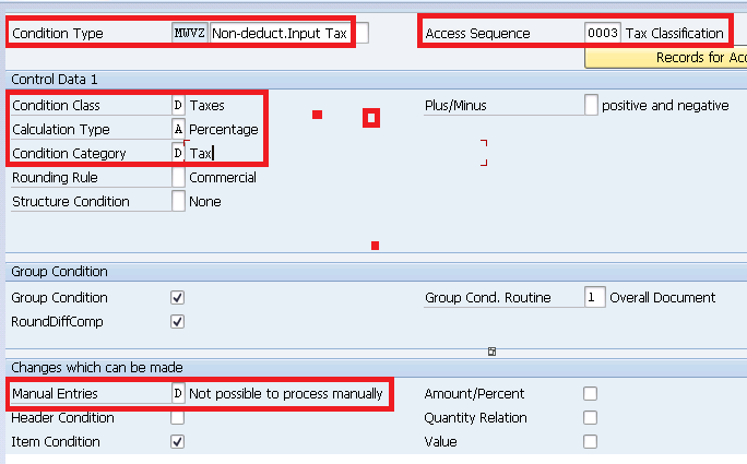 sap tax indicator for account assignment