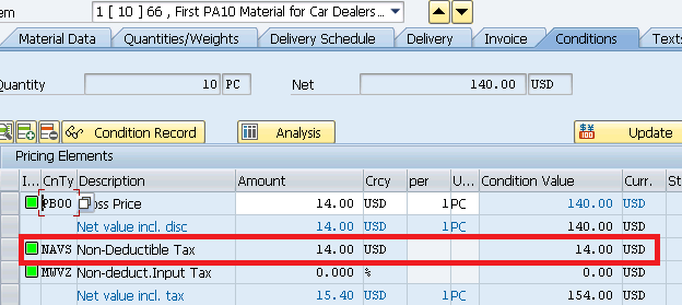 sap tax indicator for account assignment