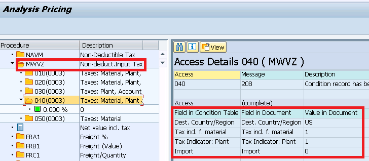 sap tax indicator for account assignment