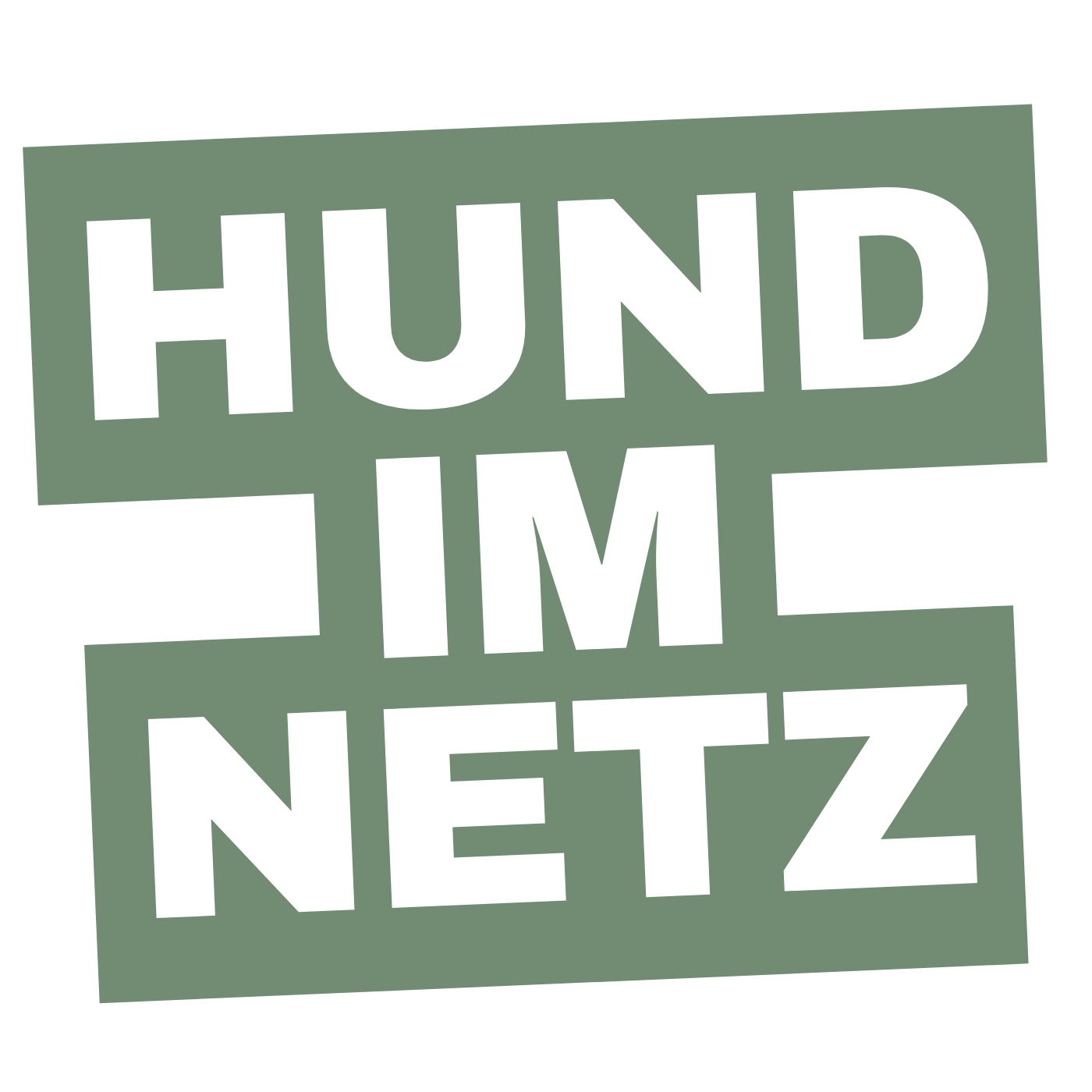 Hund im Netz