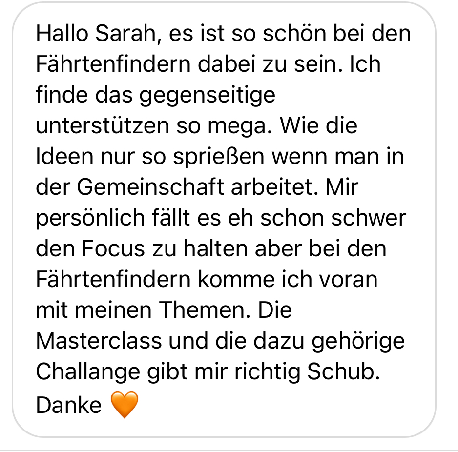 Feedback Fährtenfinder