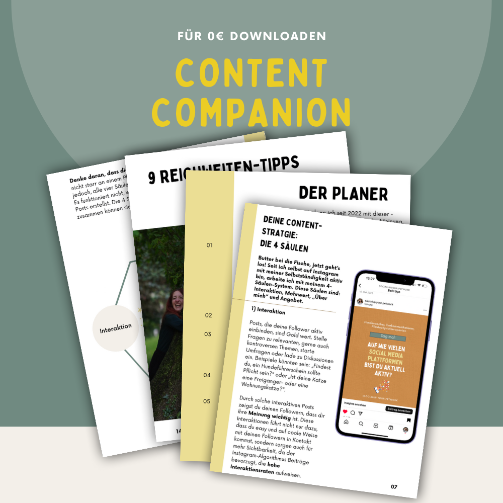 Content Companion Mockup