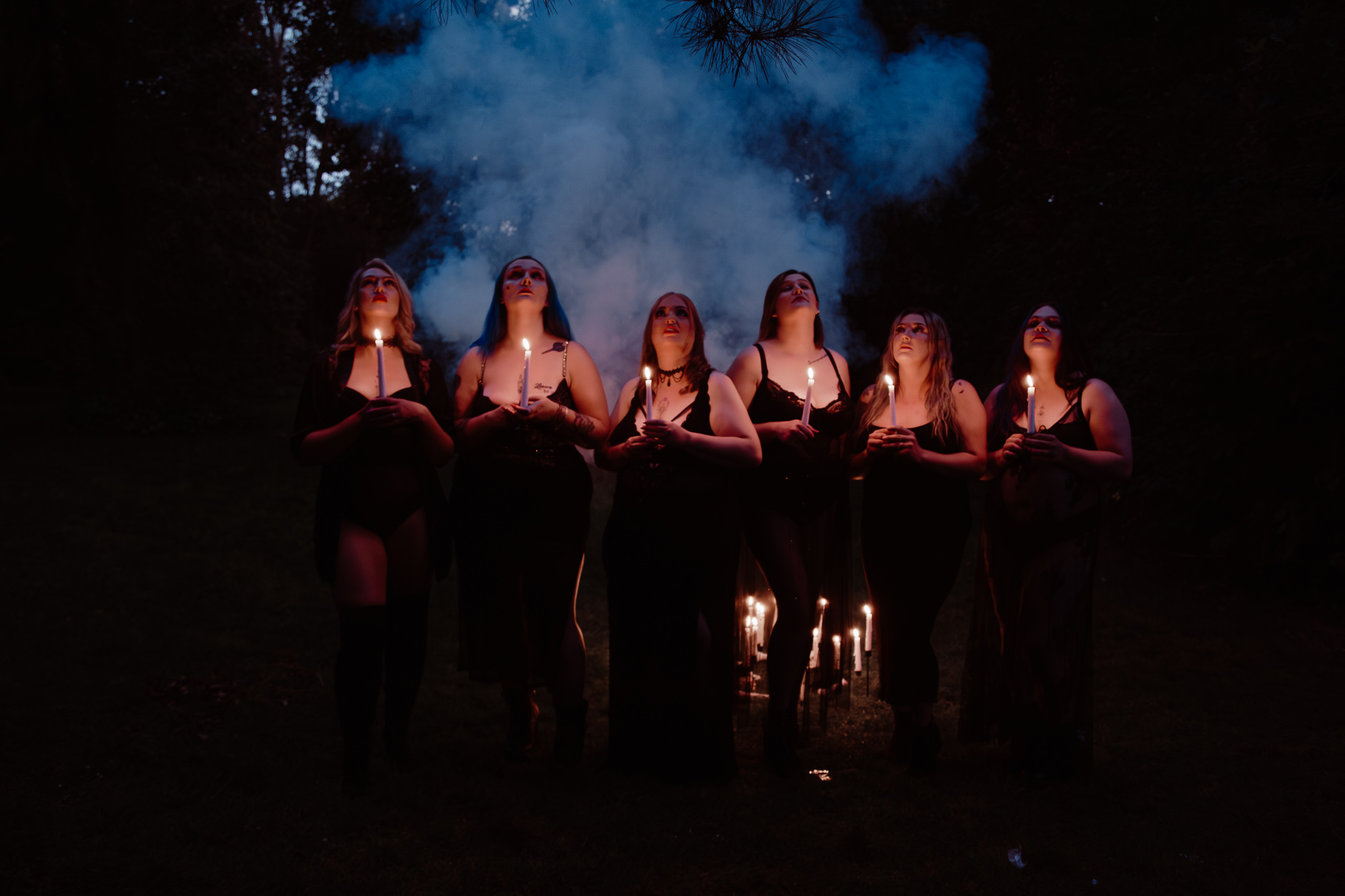 Mystical Halloween Inspired Group Photoshoot