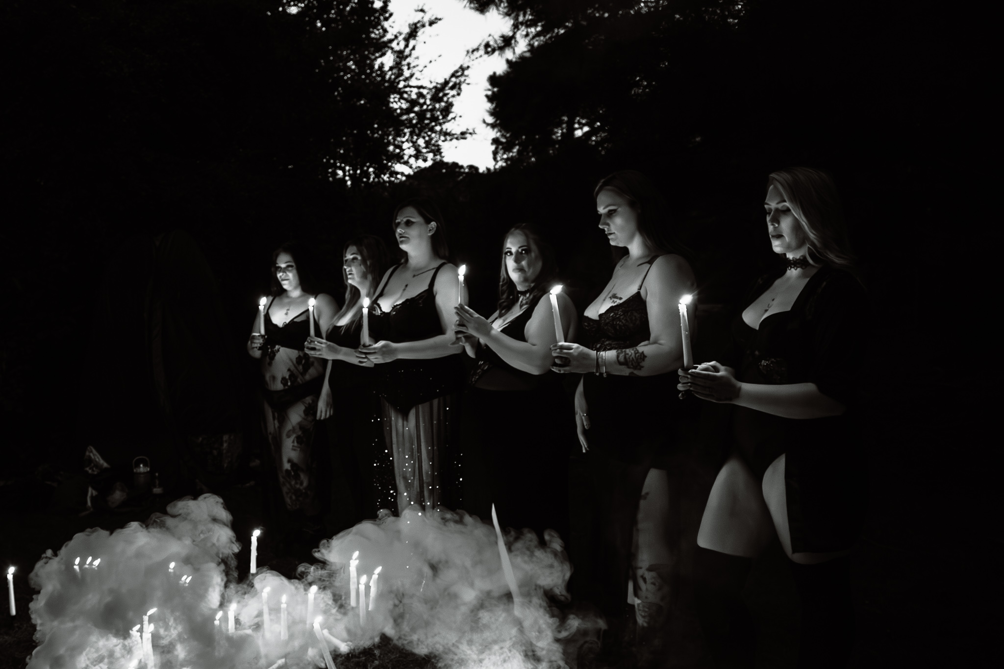 Mystical Halloween Inspired Group Photoshoot