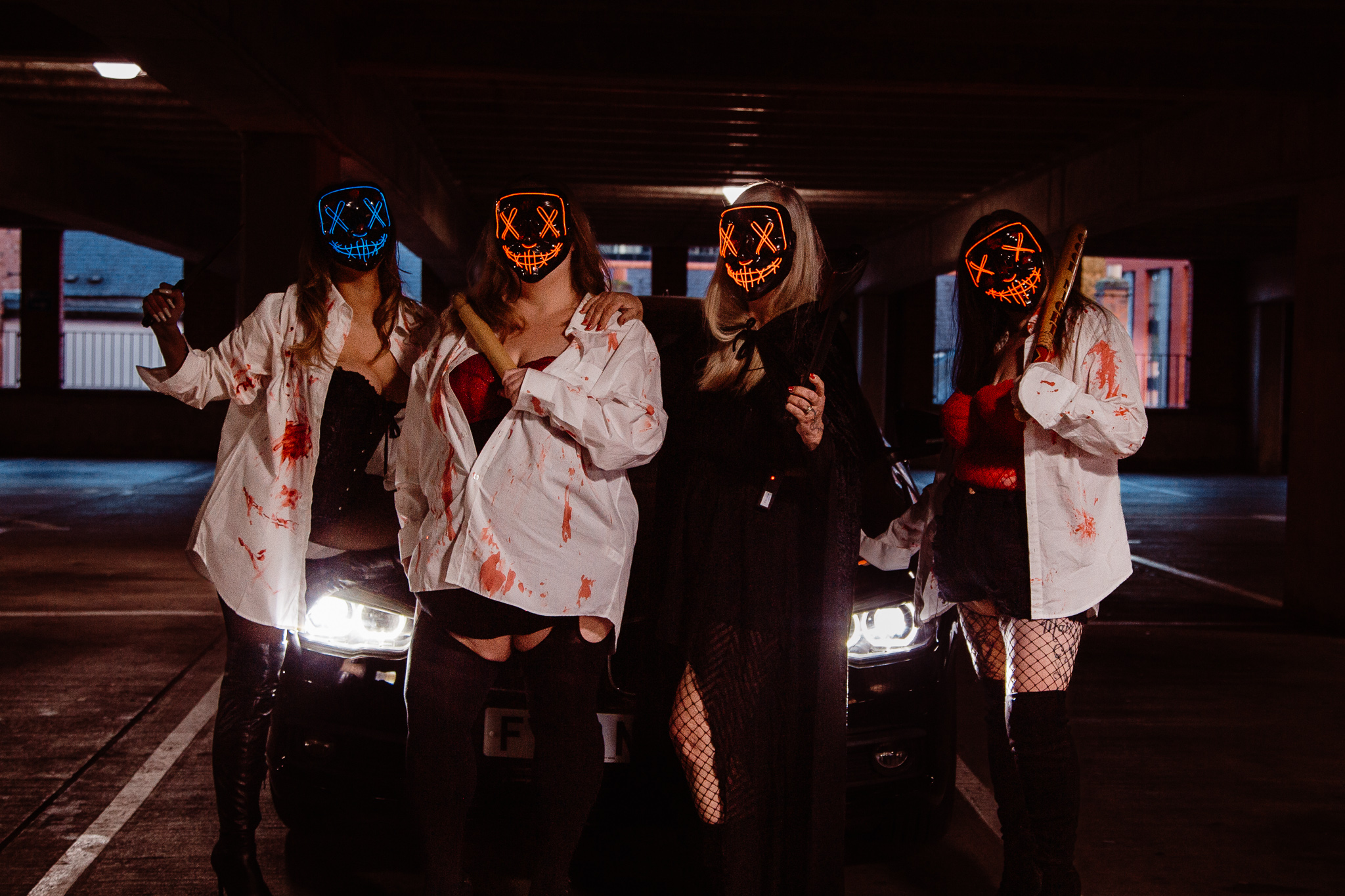 Annual Purge photoshoot event Leicester