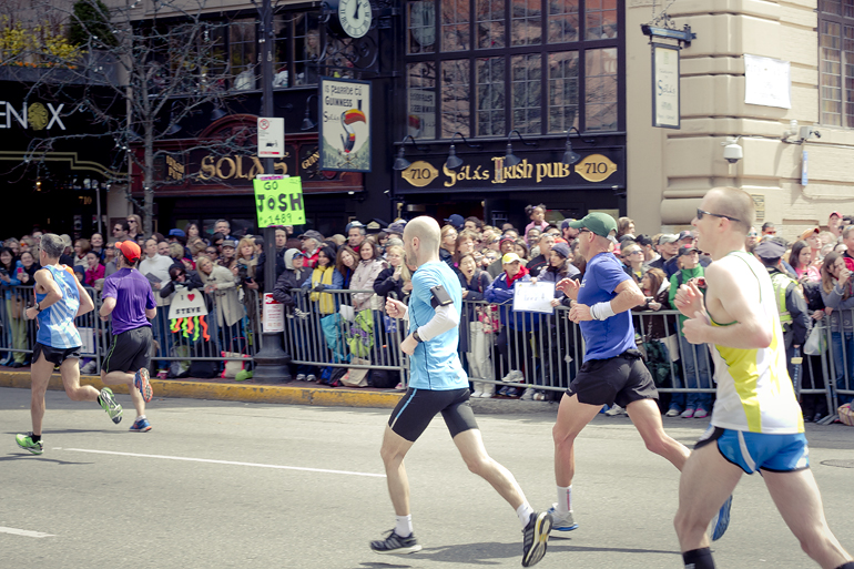 boston marathon finish line