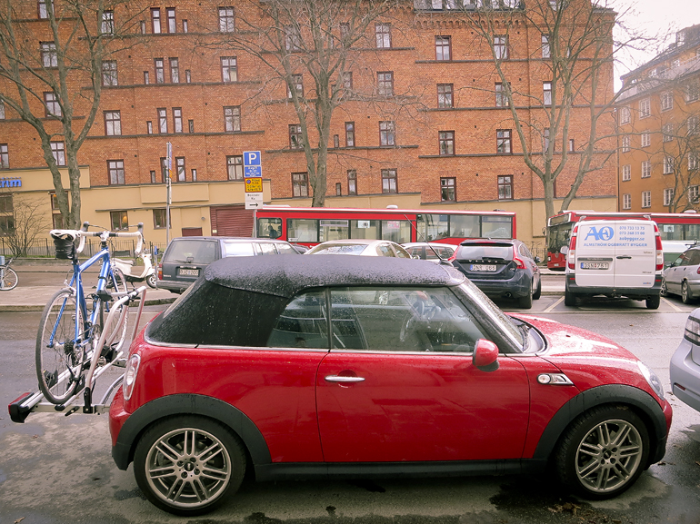 cykelhållare mini cooper