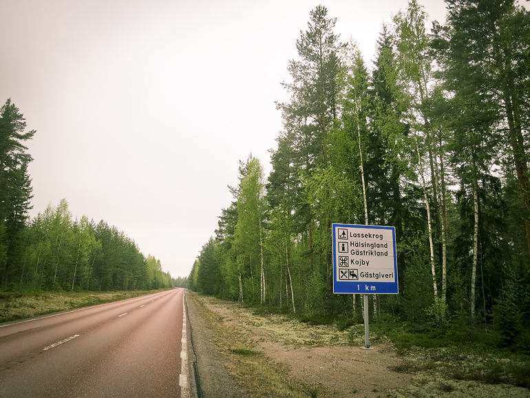 hälsingland lassekrog bilväg