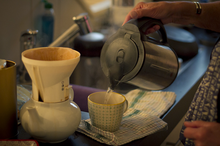 hemma i sälen 13 kaffemaskin