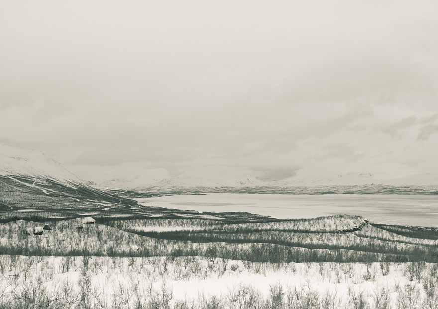 abisko snöskor fjäll vandring