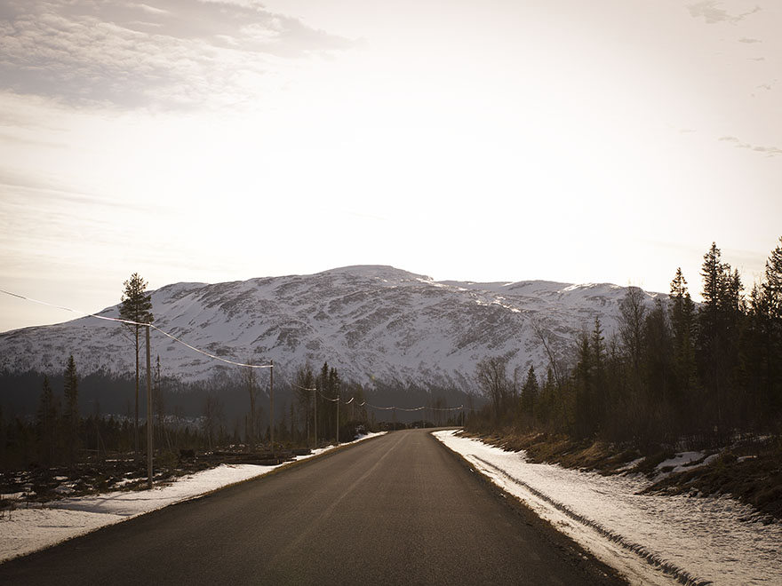 ottsjö fjäll, spår och leder