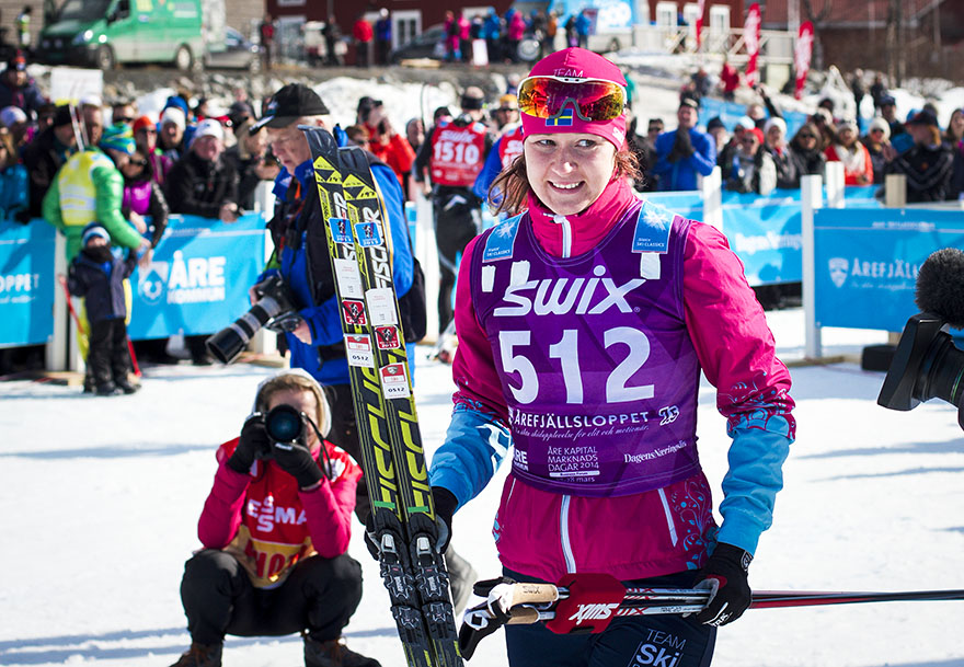 Årefjällsloppet Britta Johansson Norgren