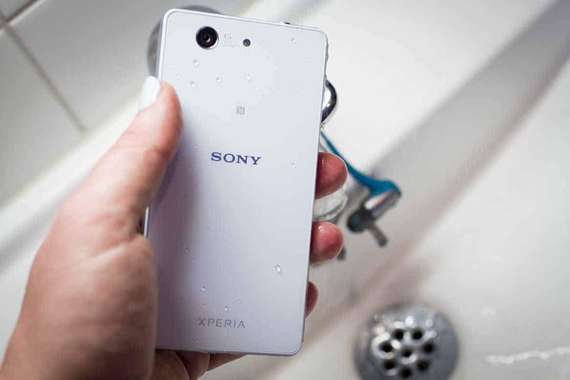 sony xperia z3 vattentålig telefon 01