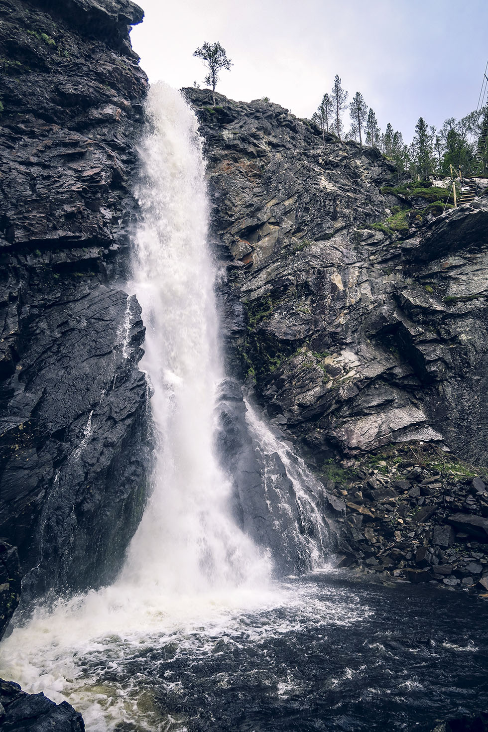 Brudslöjan vattenfall Storlien