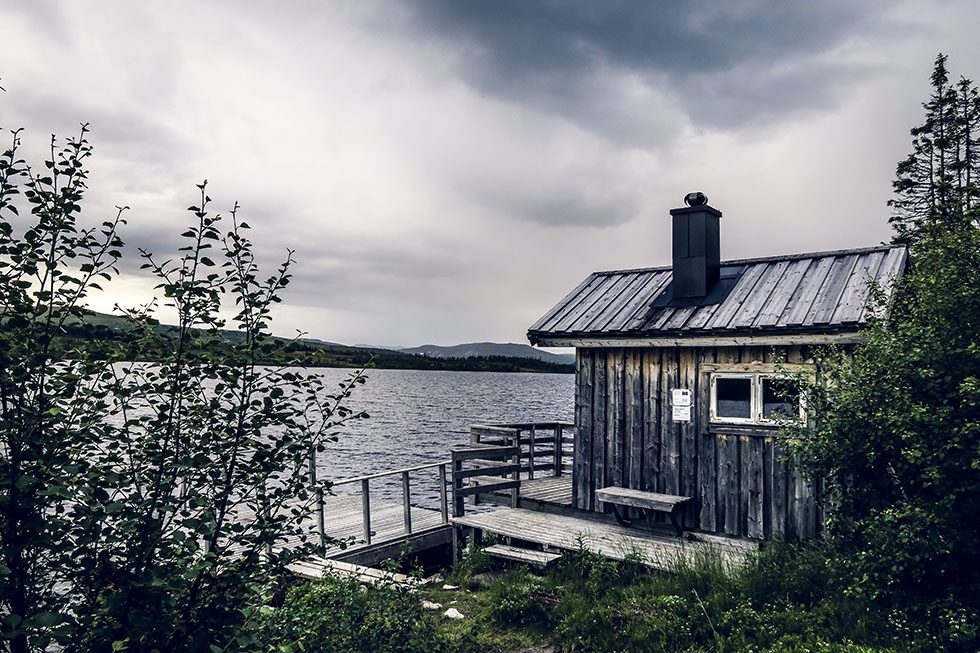 Offsjöarna Lyckans läger Edsåsdalen